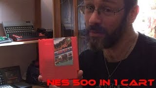 NES 500 In 1 Cart - A quick look.