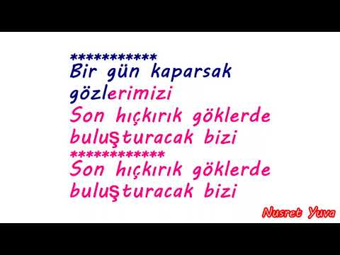 Seni çok seviyorum her zaman seveceğim - Karaoke