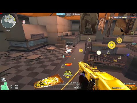 Đột Kích: MG3-Ultimate Gold – Vũ Khí Huyền Thoại CF Zombie V4