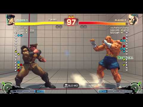 a.k.a jojo (Bison) vs ryuhatyuoufuhai (Sagat) - AEver2012 Endless Matches *720p HD*