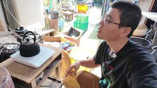 Solar-powered induction cooking heater