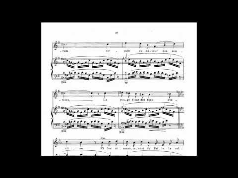 Henri Duparc: Phidylé (1882) with score