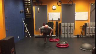 VIPR Single Leg Row