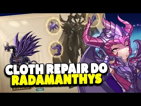 RHADAMANTHYS , CLOTH REPAIR  AGORA O BICHO VAI PEGAR! -  Saint Seiya: Awakening