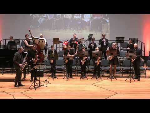 Gymnasium-am-Stadtpark, Krefeld: Schulkonzert 2019 1006 Orchester und Rhythmusgr. Musiksch. Szezecin