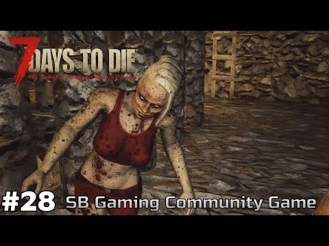 The Horde Cometh - Survivor's Journal - Night 14 - 7 Days to Die [SBG Community Game] [ep28]