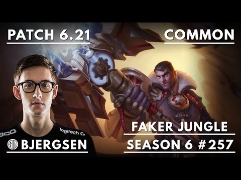 257. Bjergsen and Faker in A Team - Jayce vs Poppy - Top - October 27th, 2016 - S6 Patch 6.21