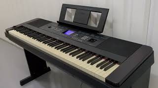 Video thumbnail for Yamaha DGX-650 digital piano keyboard arranger in black stock number 24088 by Sulinda Pianos