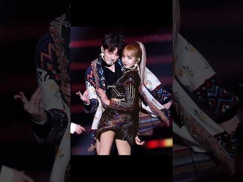 bts junkook with her girlfriend Lisa #jungkook #lisa #liskook #bts #blackpink