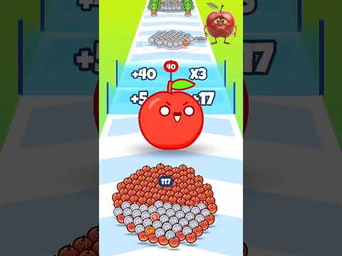 Fuji Apple vs Burger 🍔🍏 Food Run Challenge 🎮 #gaming #shortsfeed #gameplay #3dgames