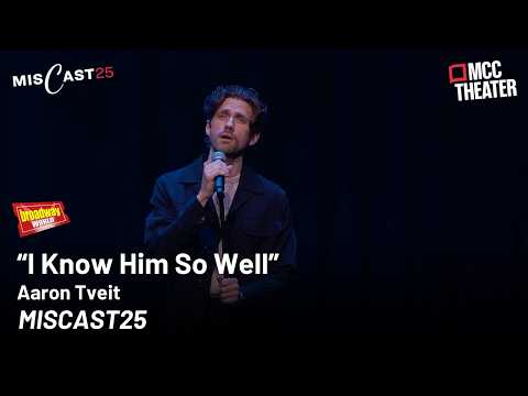 Aaron Tveit Honors Gavin Creel With "I Know Him So Well" at Miscast25