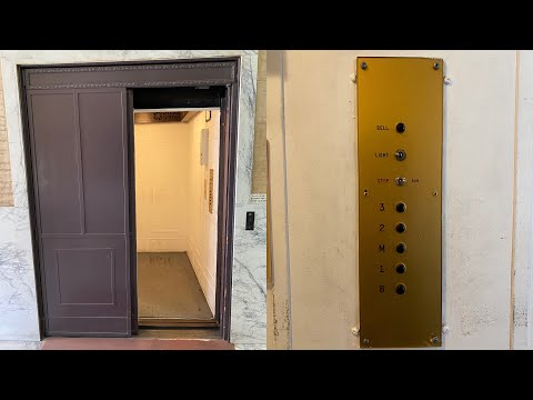 Beautiful Vintage Spencer Traction elevator @ 1606 Stockton St - San Francisco, CA