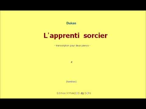 Dukas, Paul L'Apprenti sorcier (transcription pour deux pianos de Kerekes István)