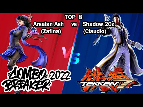 Combo Breaker 2022 Tekken 7 - Top 8 Winners Semi Final 2 - Shadow 20z vs Arslan Ash