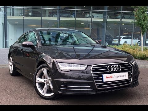 OY65GDF AUDI A7 SPORTBACK TDI ULTRA SE EXECUTIVE GREY 2015, West London Audi