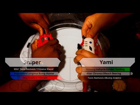 WBO Beyblade Tournament Battle: Sniper vs Yami - BEYBLADE NORTH 2018 BURST SEMIFINAL