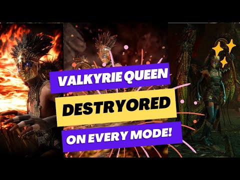 I Destroyed the Valkyrie Queen Gna on every difficulty in the game FLAWLESSLY: God of War Ragnarok