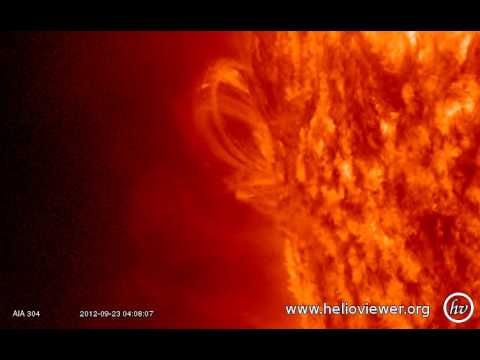 AIA 304 (2012-09-21 23:39:43 - 2012-09-23 22:40:43 UTC)