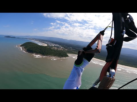 Voo 161 de Paramotor IKE Costa - Riviera de São Lourenço - 16/04/2021