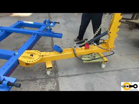 Portable car repair bench-auto body collision repair equiments