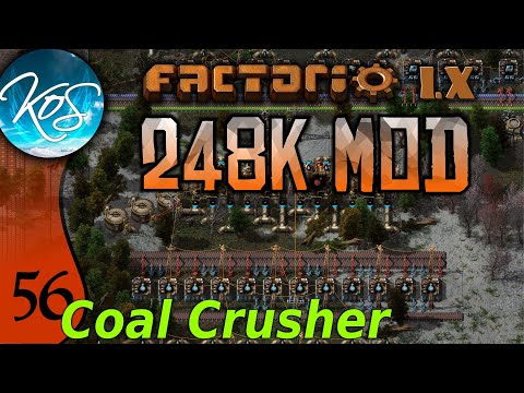 Factorio 248k Mod 56 - CRUSHING STUFF! - Tips & Tricks