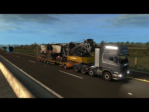 Euro Truck Simulator 2: Episode 488 Asphalt Miller-Writigen 808 to Wexford (IRL)