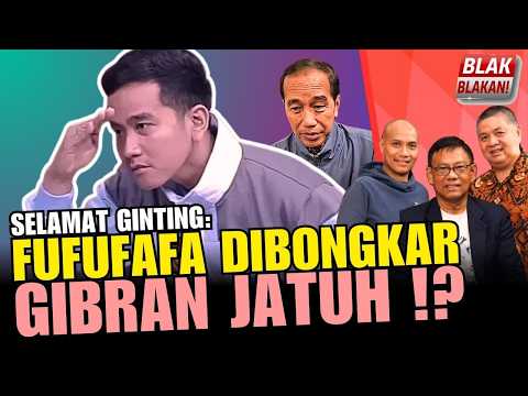 PEMAKZULAN GIBRAN DIBIARKAN PRABOWO ⁉️ - Selamat Ginting (Blak-Blakan #100)