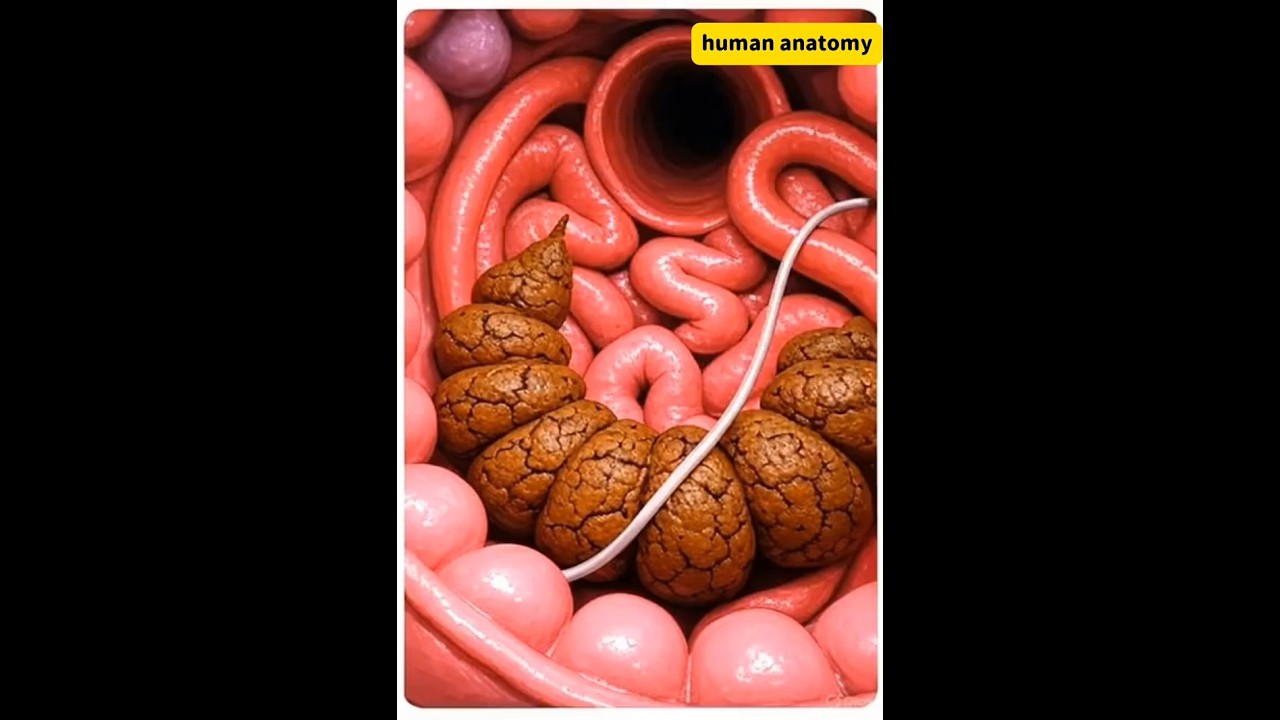 Your Colon Reacts to Constipation Like This (Visualized in 3D)