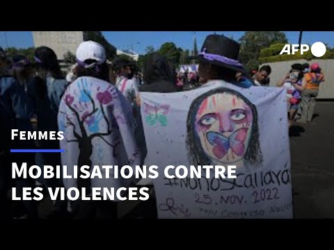 Violences faites aux femmes: des manifestations à travers le monde | AFP