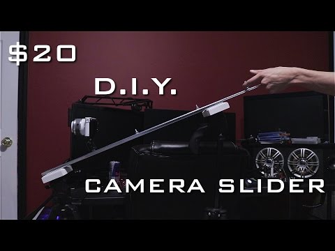 R1R - $20 DIY Ball-Bearing Camera Slider 26"