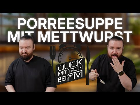 PORREESUPPE mit STURMWAFFEL 🍲 | FIVI QUICK MITTACH STREAM