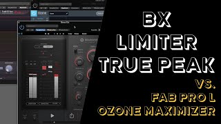 Video thumbnail for BX Limiter True Peak - Übersicht und Vergleich mit Fab Filter und Izotope by Till Käfert