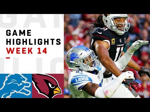 Lions vs. Cardinals Week 14 Highlights | NFL 2018