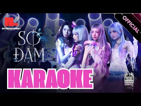 [KARAOKE] SO ĐẬM - Phương Ly, Vũ Thảo My, Muộii, Châu Bùi | EXSH
