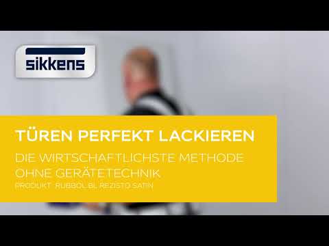 Sikkens - Türen perfekt Lackieren | MALER-TV PRAXIS
