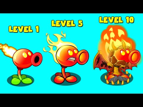 PvZ2 Discovery - Every Plant LOW vs MID vs MAX Level - Who is Best ?