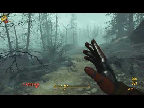 Fallout 4 Modded, Zombie World gameplay pt170  Wildlife of the fog