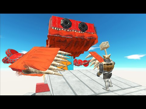 MEGA HAMMER VS MECHA UNITS | Animal Revolt Battle Simulator