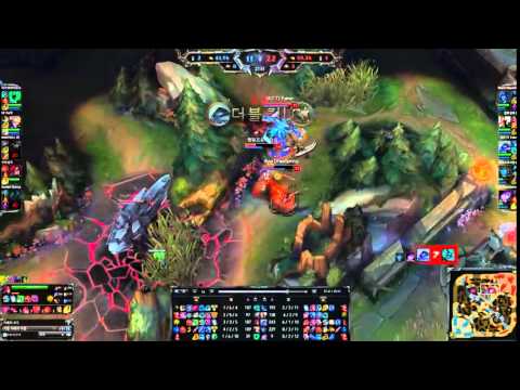 SKT T1 Faker   Xerath vs Katarina   인천검객, KR LOL SoloQ Highlights