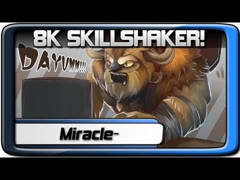 Miracle- plays Earthshaker LIKE A 8K BOSS  ✪ Dota 2 Gameplay