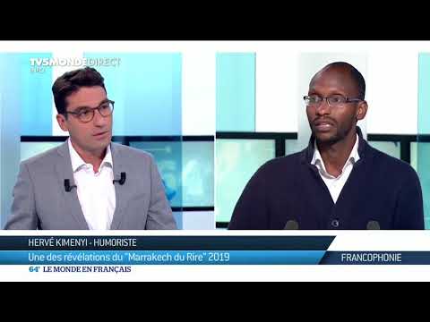 Hervé Kimenyi, une des révélations du "Marrakech du rire" 2019