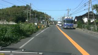 preview picture of video 'アキーラさんドライブ①国道９号線・島根県・安来市付近！Route9,Yasugi-city,Shimane,Japan'