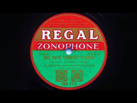 Al Calman and His Hot Sizzlers (Joe Haymes) - One Note Trumpet Player