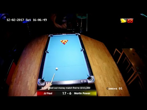 JJ Faul v Martin Power (money match)