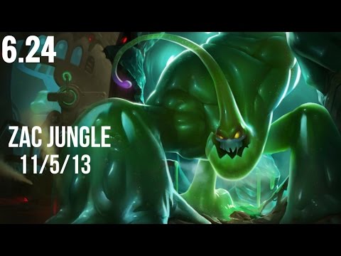 I Smell Crits - Zac Jungle - Patch 6.24 Gameplay