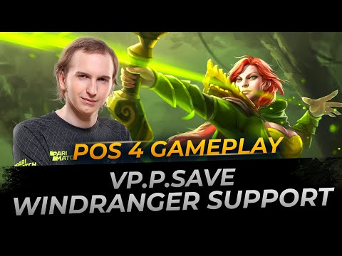 VP.P.Save Windranger Support | Full Gameplay Dota 2 Replay