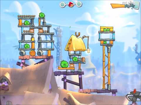 Angry Birds 2 - Level 27 - 3 Stars - BLUE IS BEST