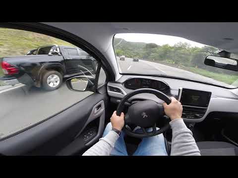 POV - PEUGEOT 208 ACTIVE 1.2 12V (Flex) 2020 [ROAD / DRIVING]