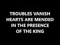 In the Presence (of Jehovah) by Geron Davis (Lyrics)