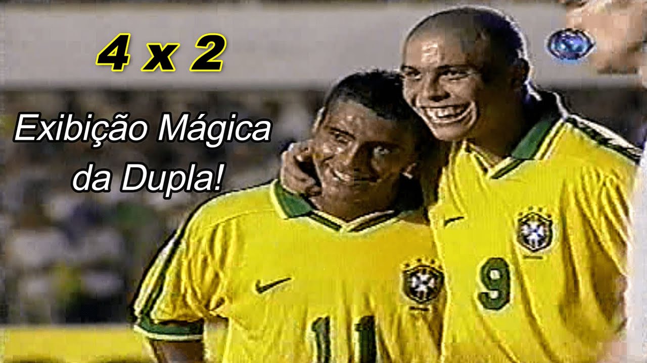 The First Time Romario and Ronaldo Played Together🔥